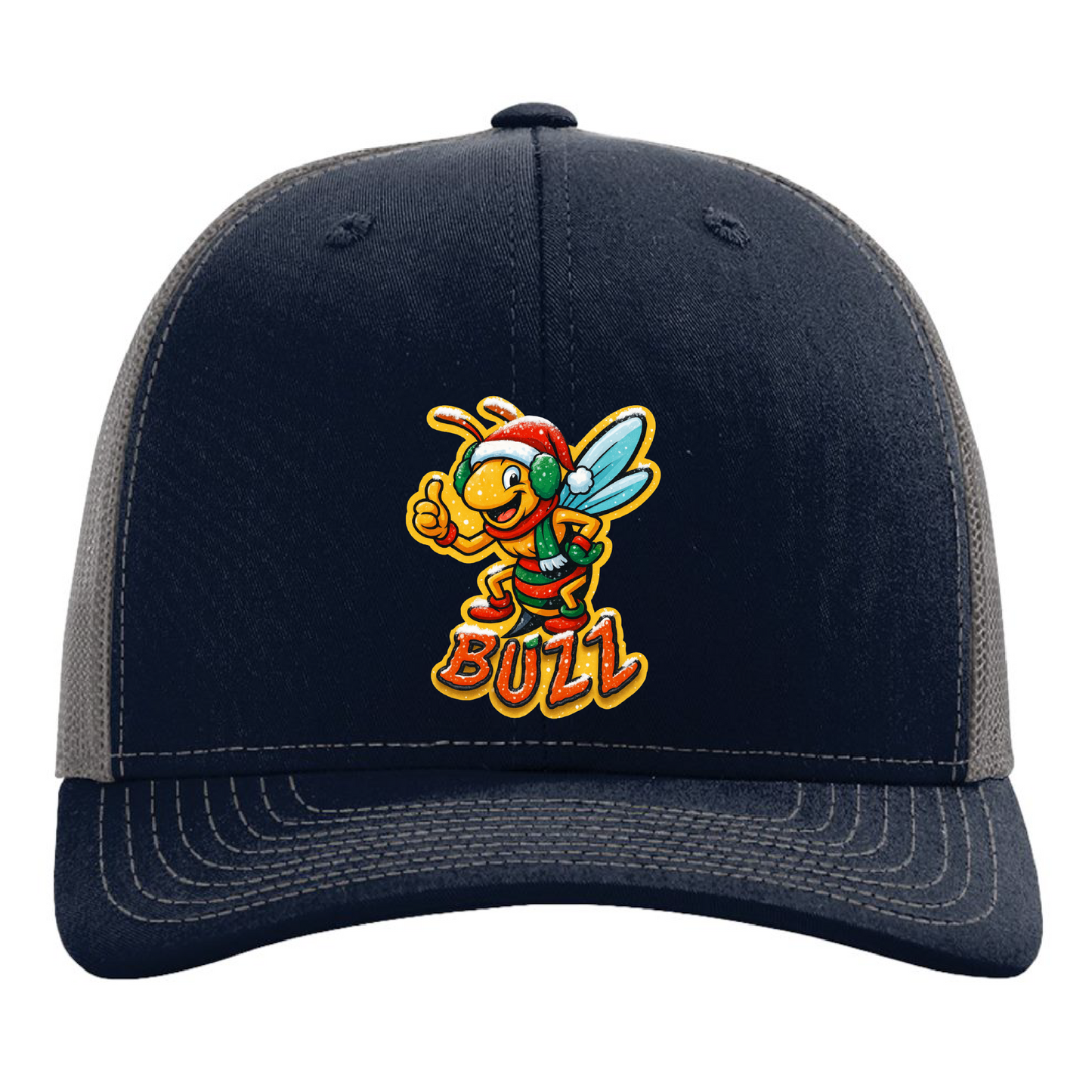 2025 Exclusive Trucker Hat with Buzz's Bee Holiday Edition - Richardson 112