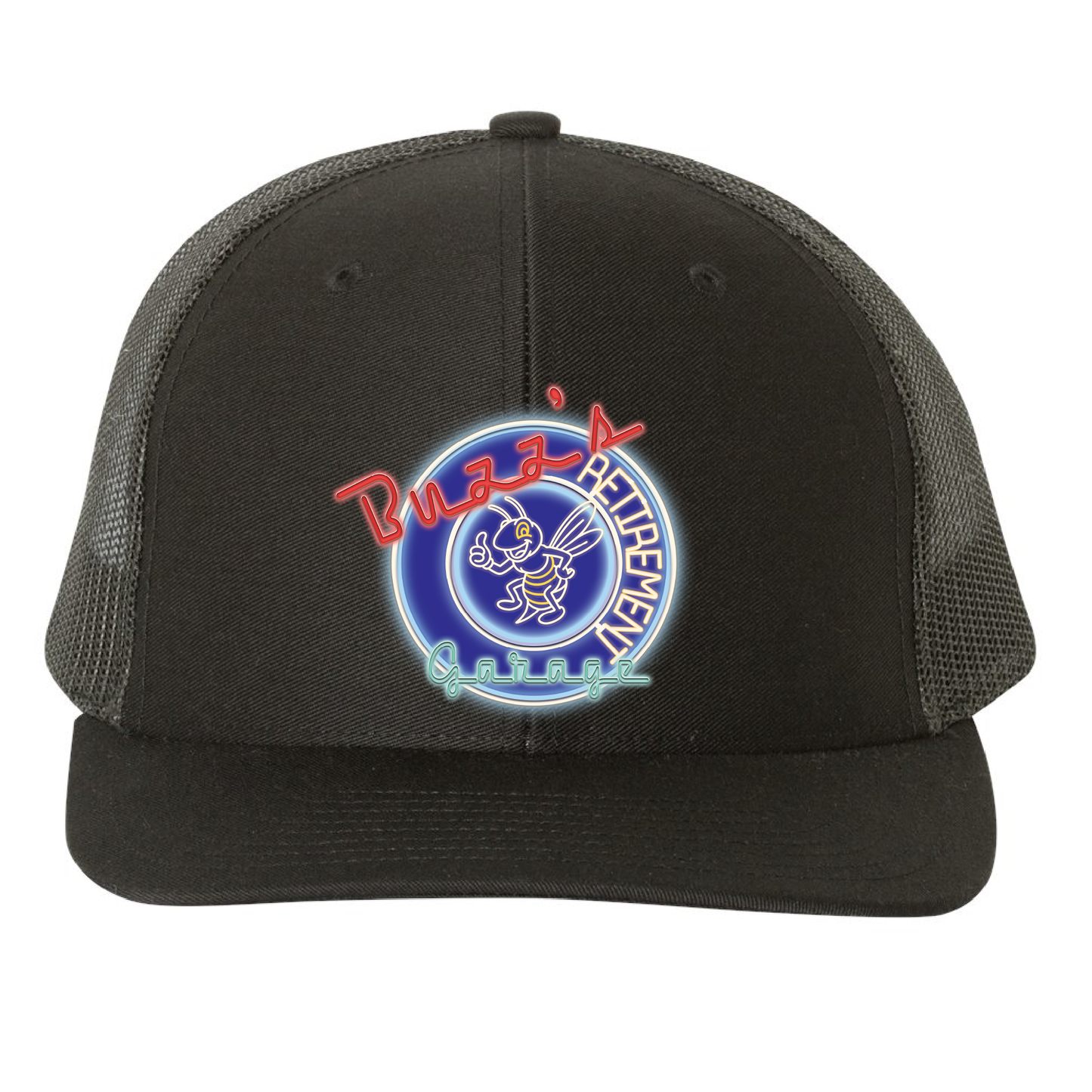 Buzz's Retirement Garage Richardson 112 Trucker Hat - Buzz Logo