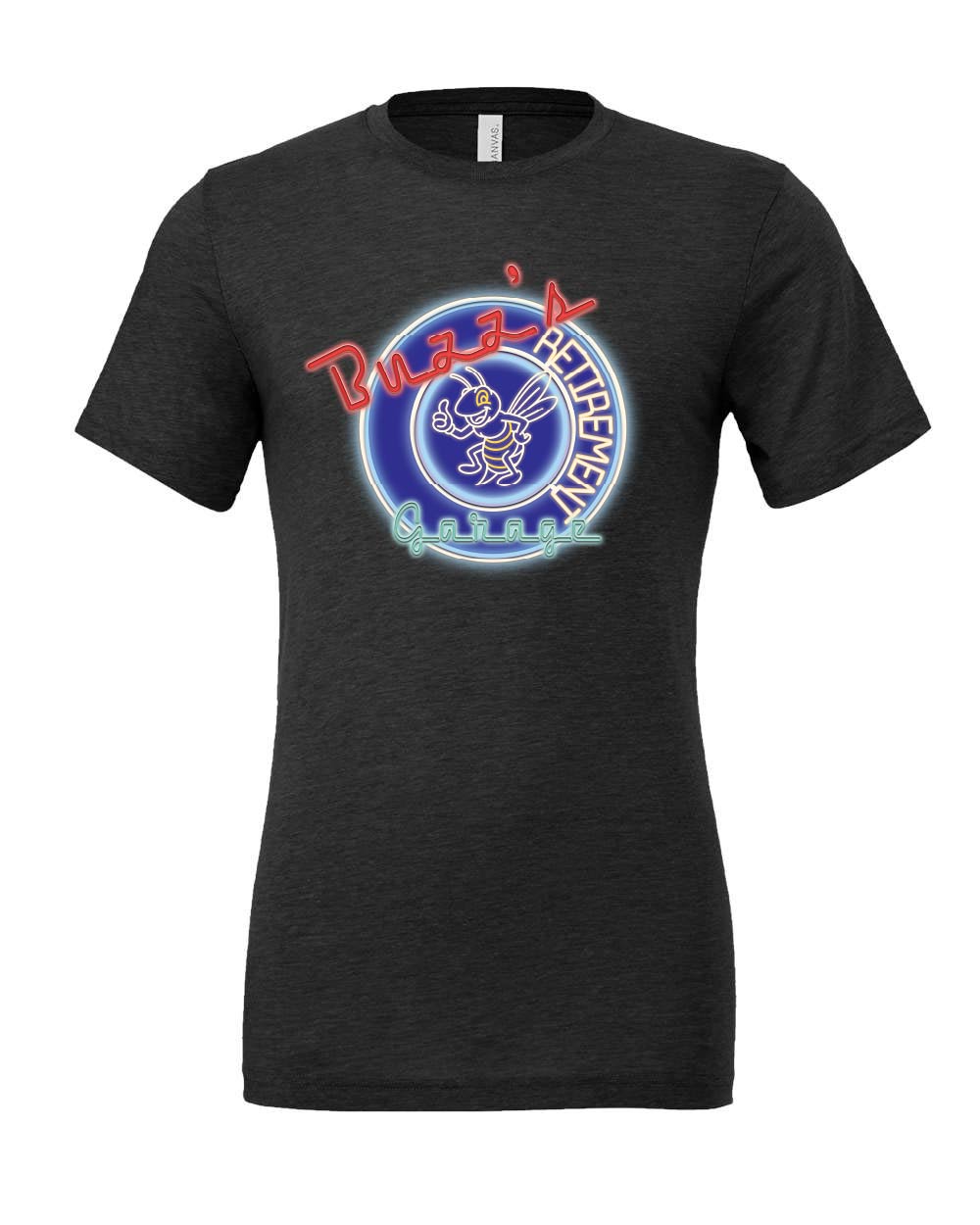 Buzz's Retirement Garage Short Sleeve T-shirt - Bella + Canvas
