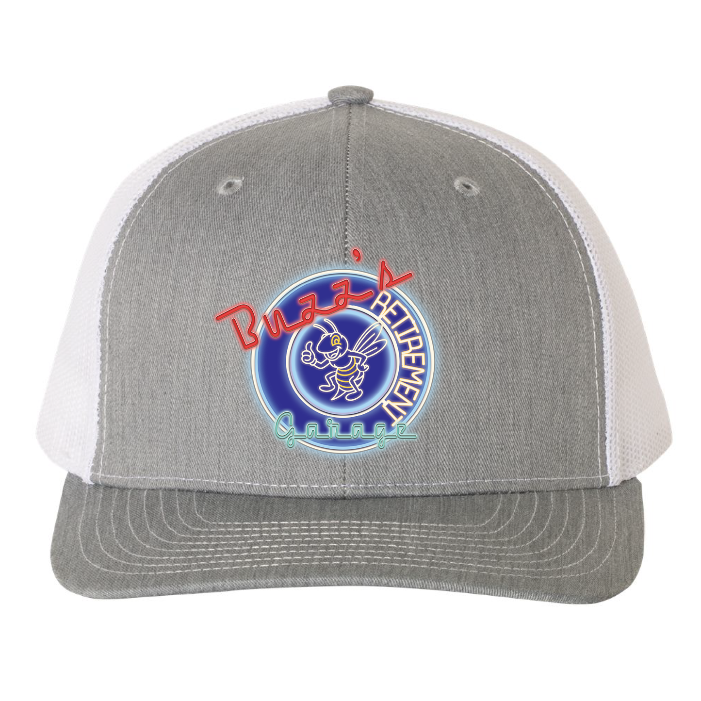 Buzz's Retirement Garage Richardson 112 Trucker Hat - Buzz Logo