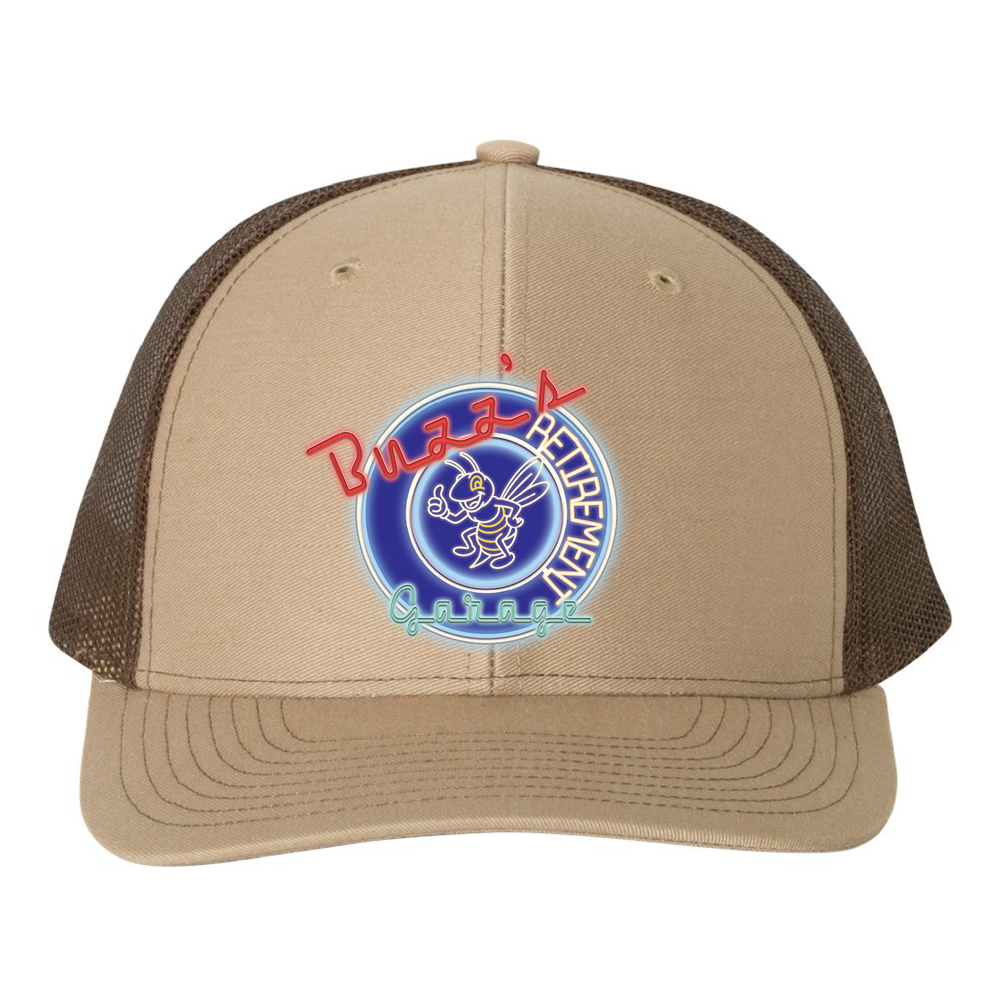 Buzz's Retirement Garage Richardson 112 Trucker Hat - Buzz Logo