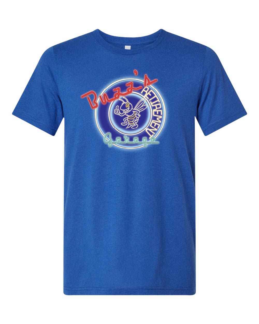 Buzz's Retirement Garage Short Sleeve T-shirt - Bella + Canvas
