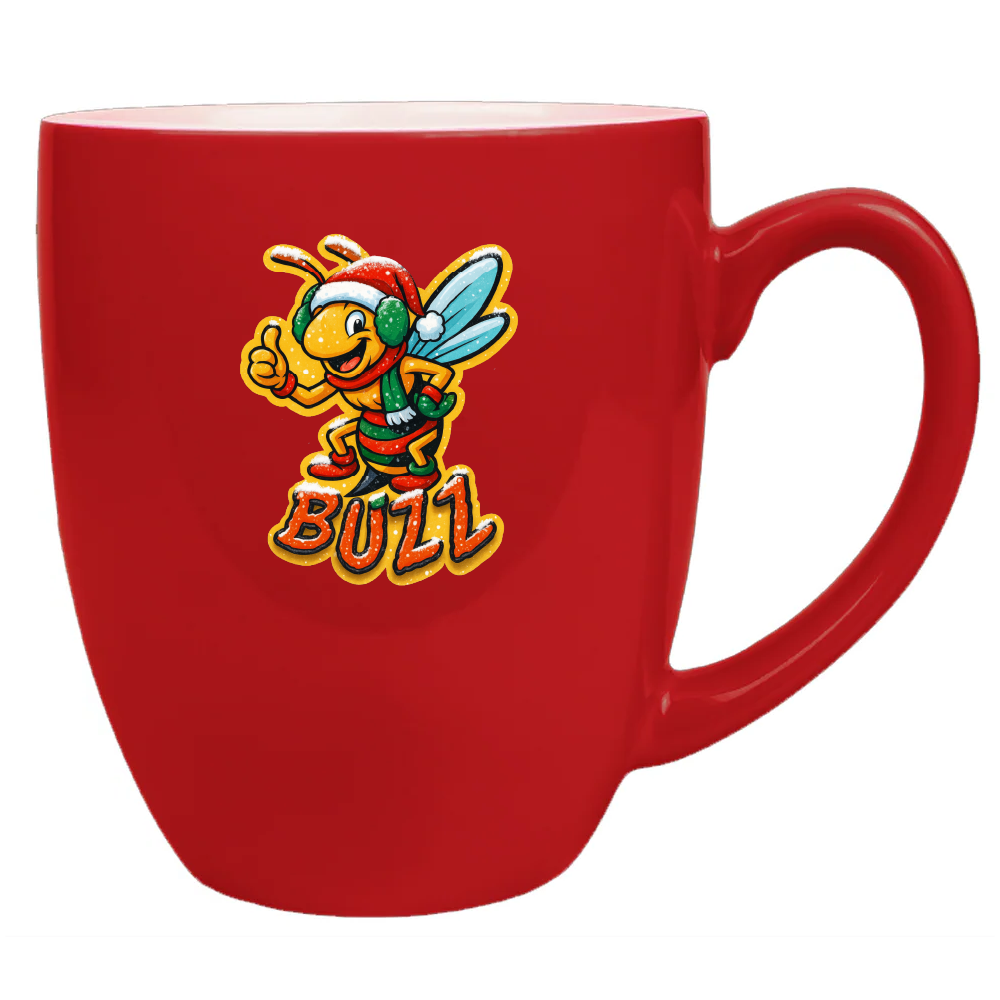 2025 Exclusive 16oz Ceramic Mug with Holiday Edition Buzz's Bee