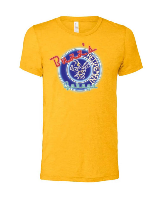 Buzz's Retirement Garage Short Sleeve T-shirt - Bella + Canvas