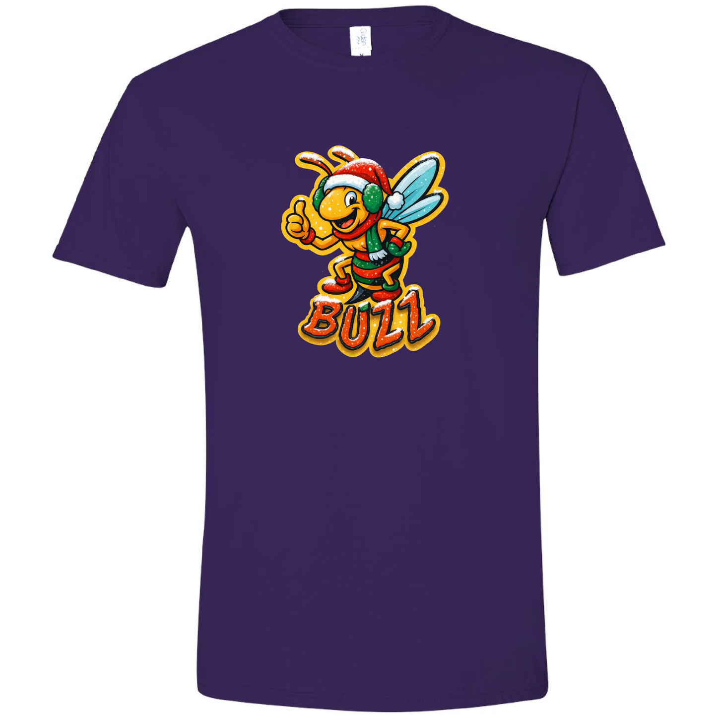 2025 Exclusive Short Sleeve T-Shirt with Buzz’s Holiday Edition – Gildan Softstyle