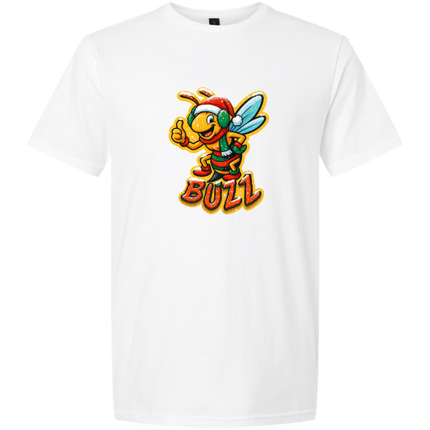 2025 Exclusive Short Sleeve T-Shirt with Buzz’s Holiday Edition – Gildan Softstyle