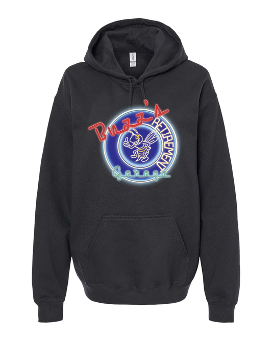 Buzz's Retirement Garage Hooded Sweatshirt - Gilden