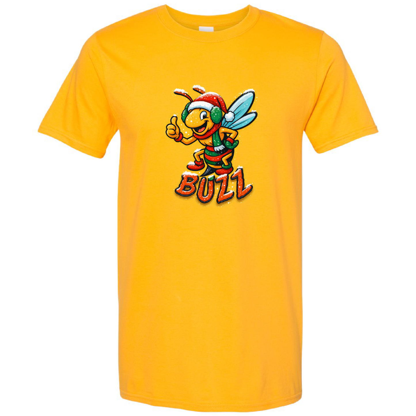 2025 Exclusive Short Sleeve T-Shirt with Buzz’s Holiday Edition – Gildan Softstyle