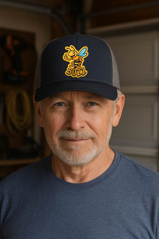 Buzz's Retirement Garage Richardson 112 Trucker Hat - Buzz Bee