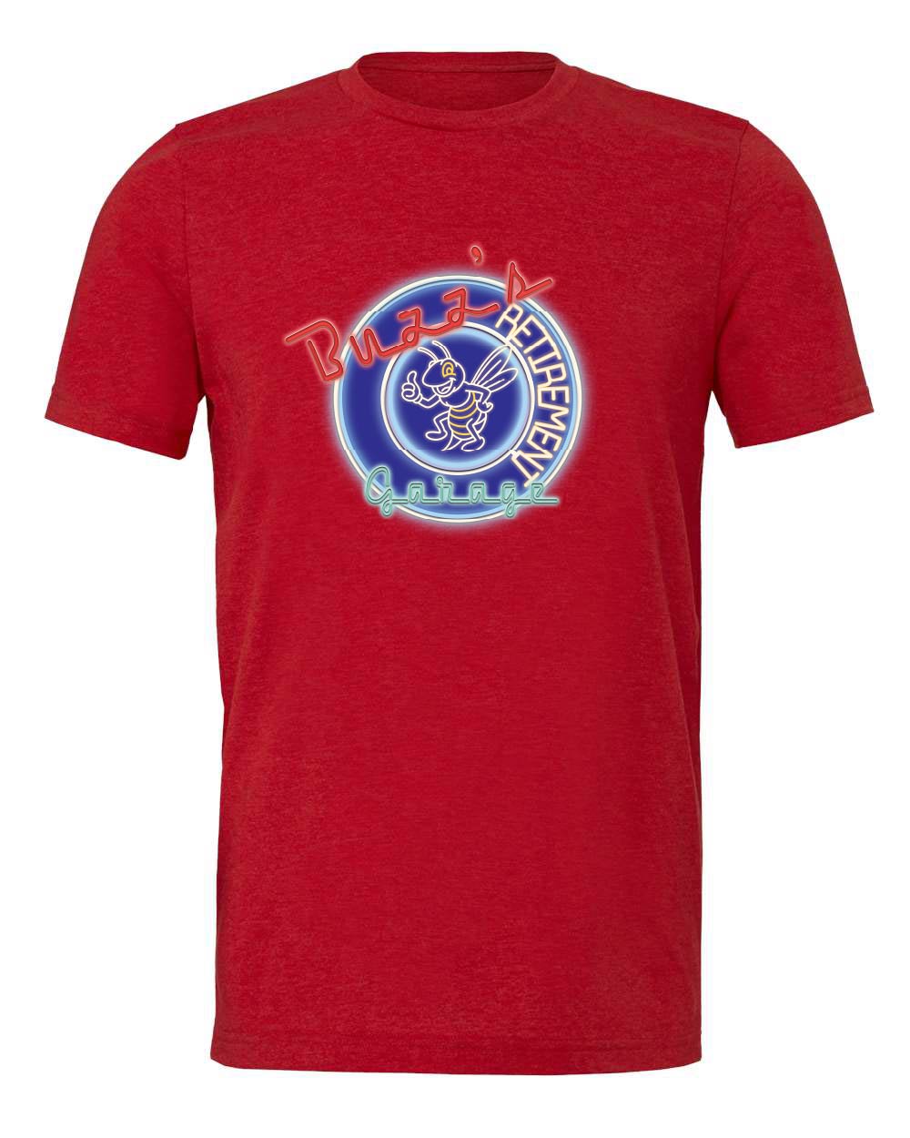 Buzz's Retirement Garage Short Sleeve T-shirt - Bella + Canvas