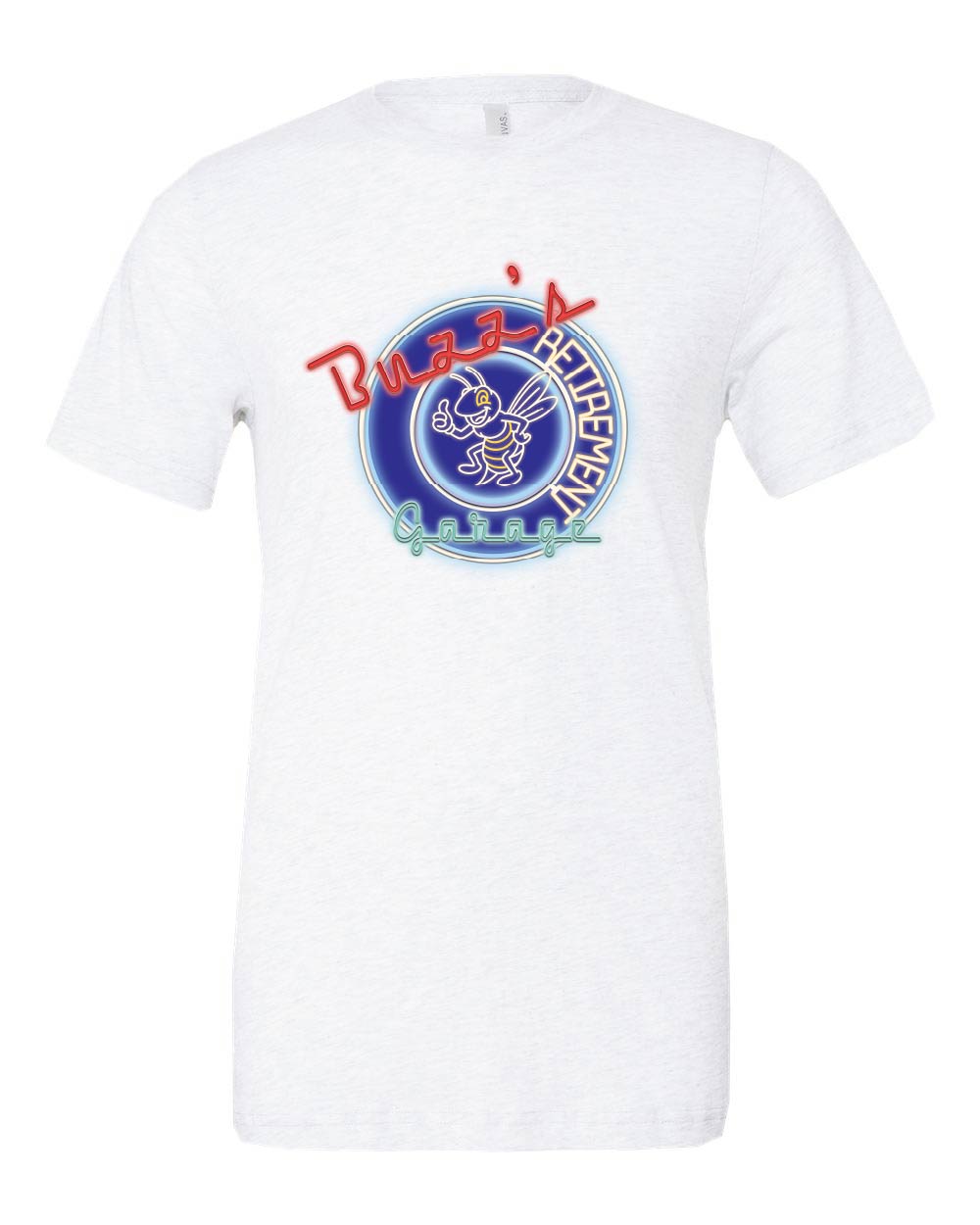 Buzz's Retirement Garage Short Sleeve T-shirt - Bella + Canvas